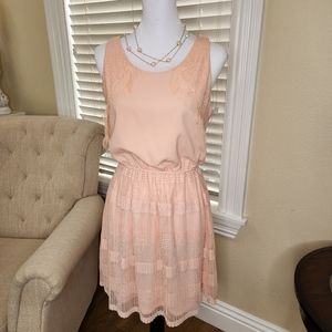 Maison Jules Cote D'azure Bellini A-Line Ruffle Dress - Size Medium